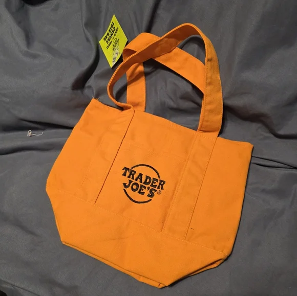 Orange Trader Joe's Tote Bag - Picture 1 of 2